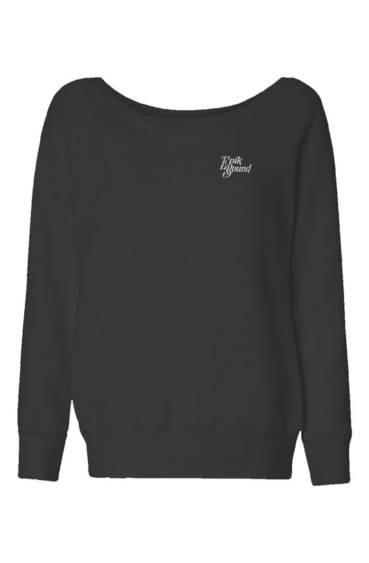 Womens Wide Neck Sweatshirt (n)