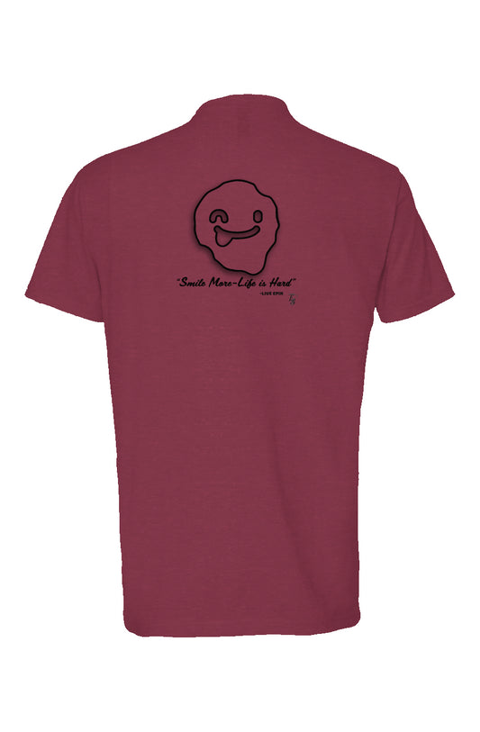 Epik Heather Short Sleeve T shirt (Smile)