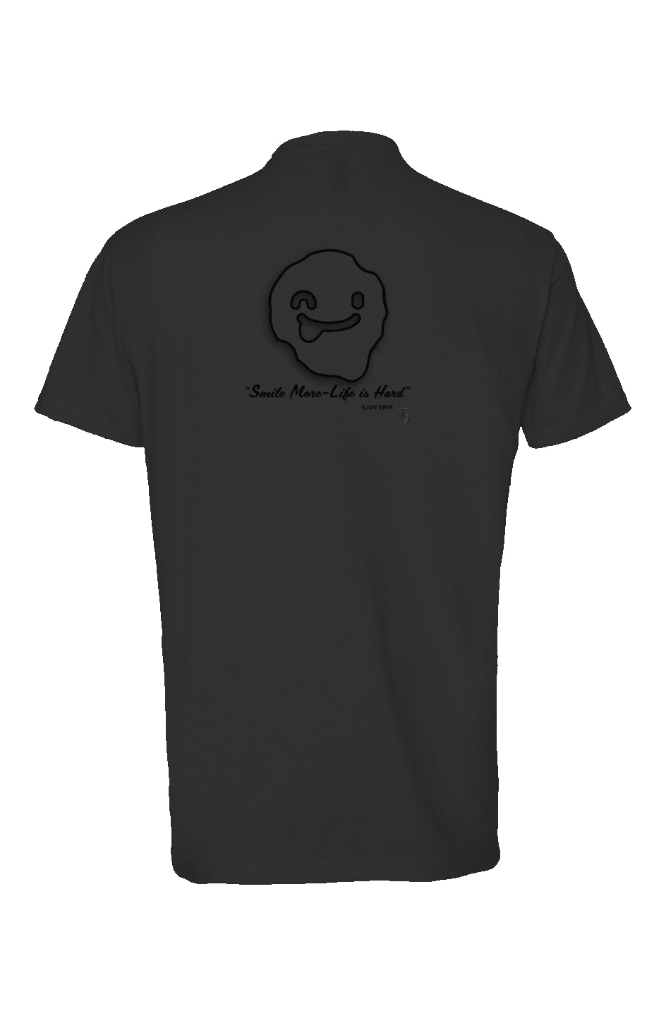 Epik Heather Short Sleeve T shirt (Smile)